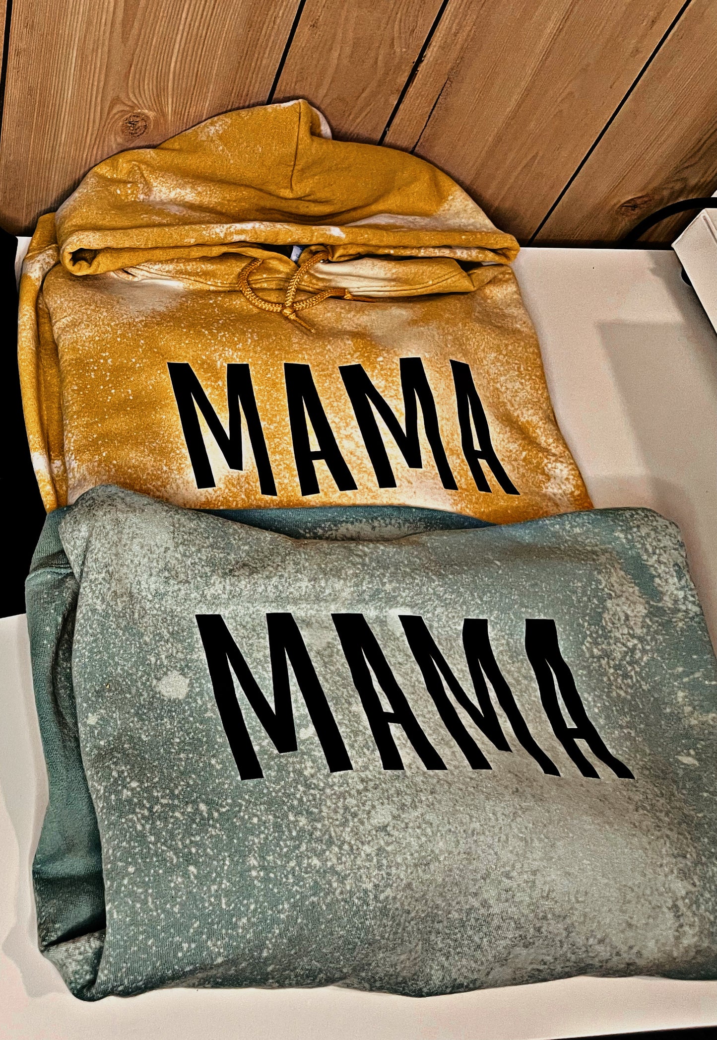 Mama bleached hoodie