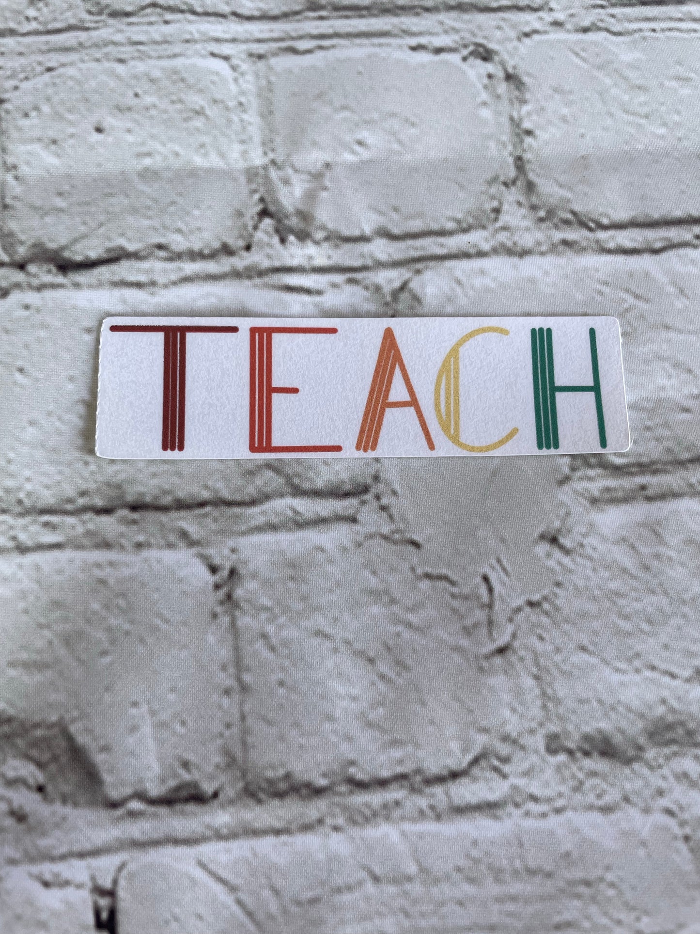 TEACH sticker