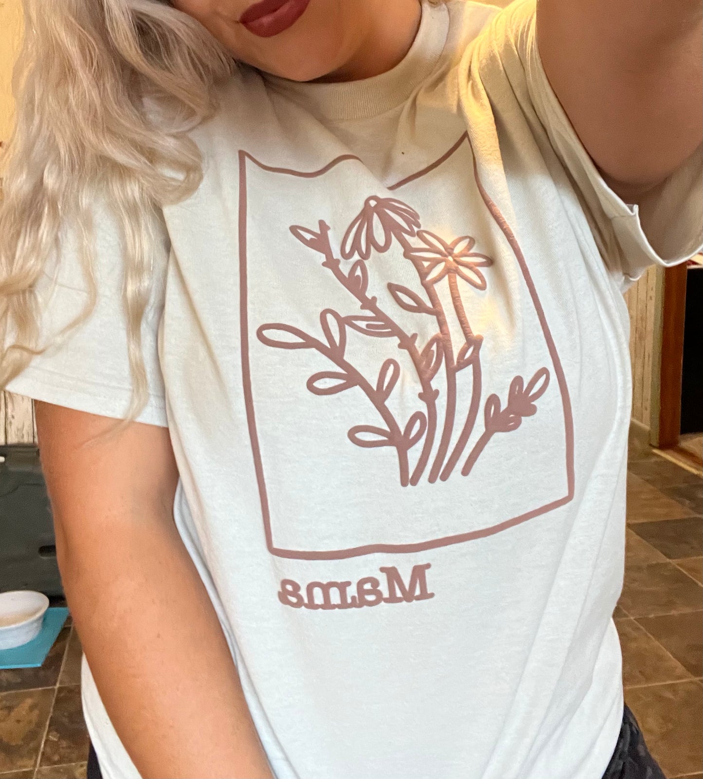 Simple flower mama Shirt